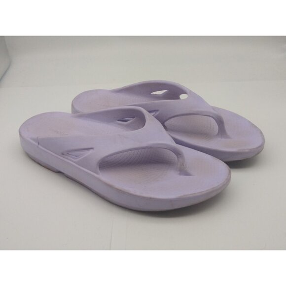 OOFOS OOriginal Sandal Recovery Flip Flop Men's 11 Women's 13 Purple stained - Picture 1 of 10